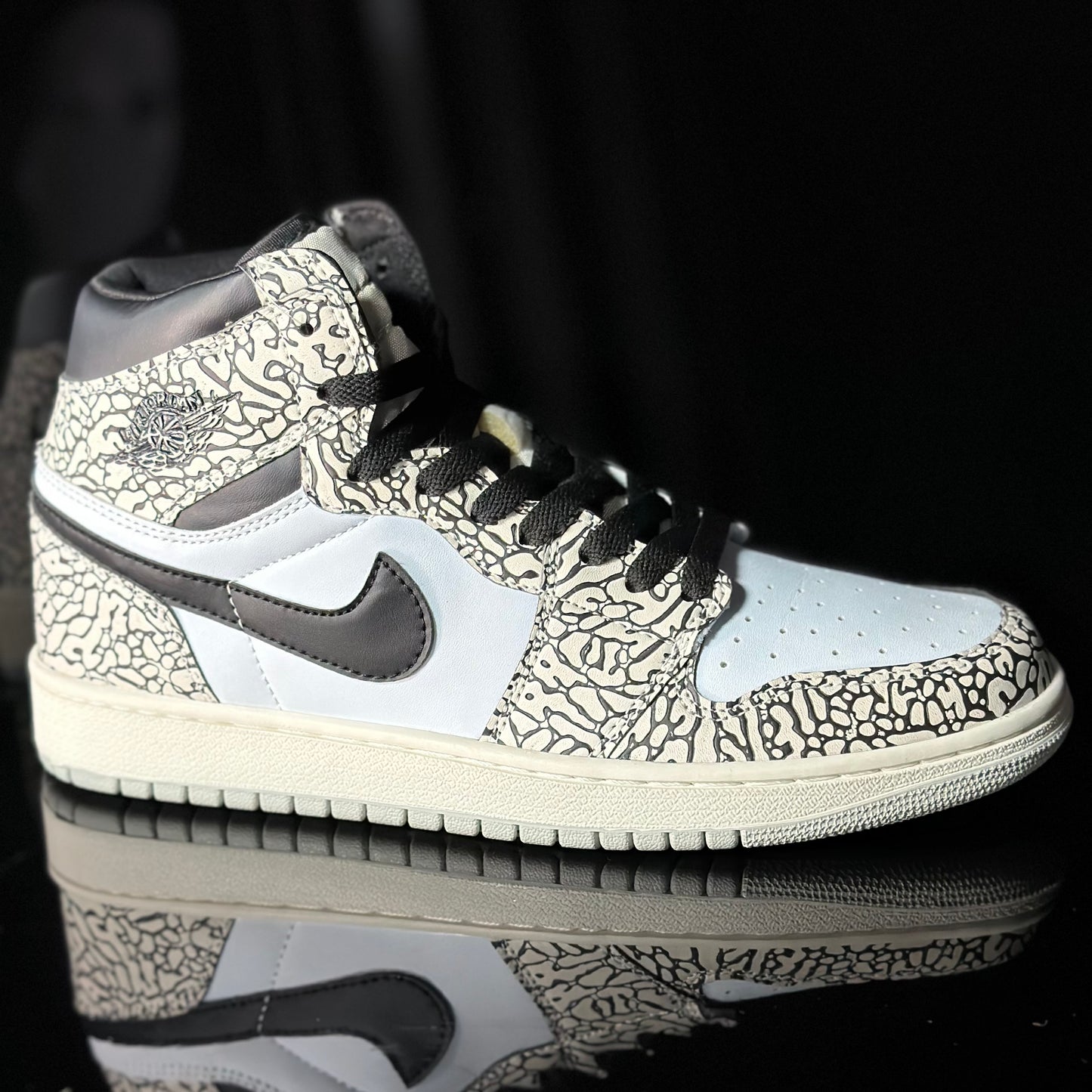 Jordan 1 High White Cement