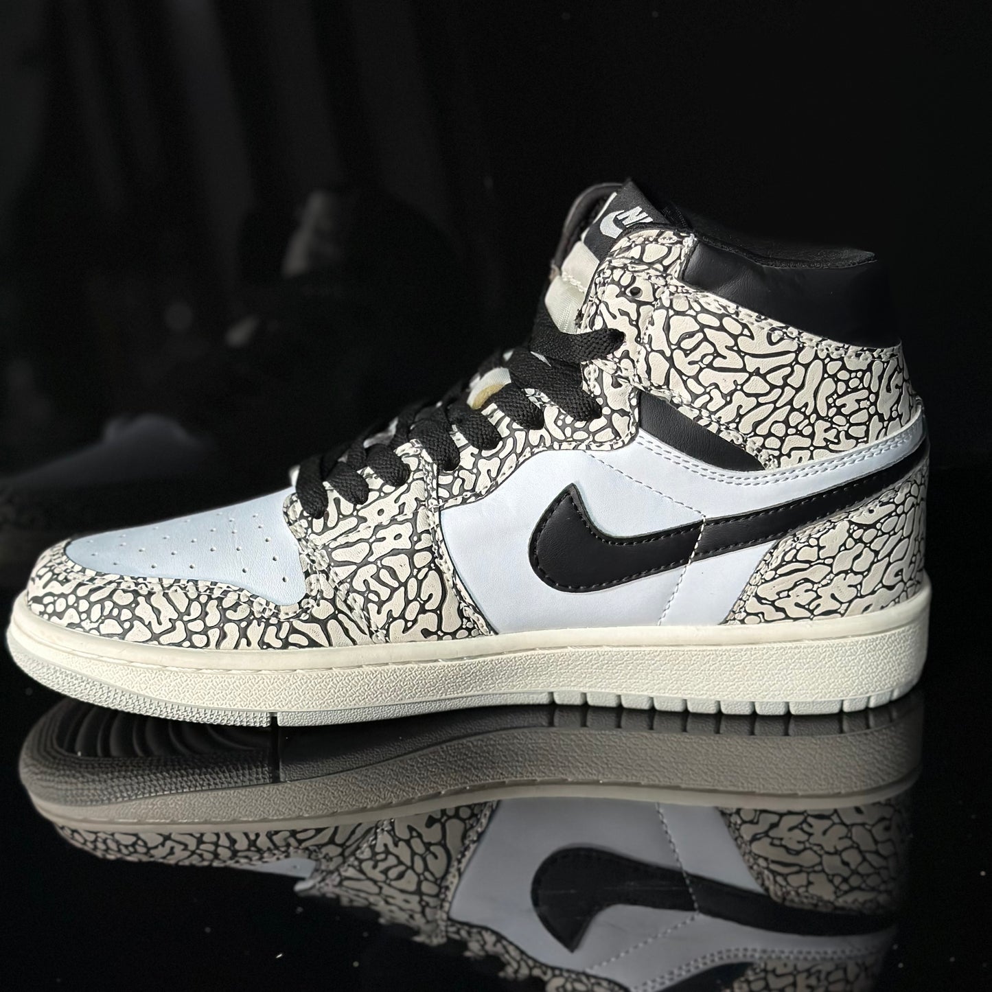 Jordan 1 High White Cement