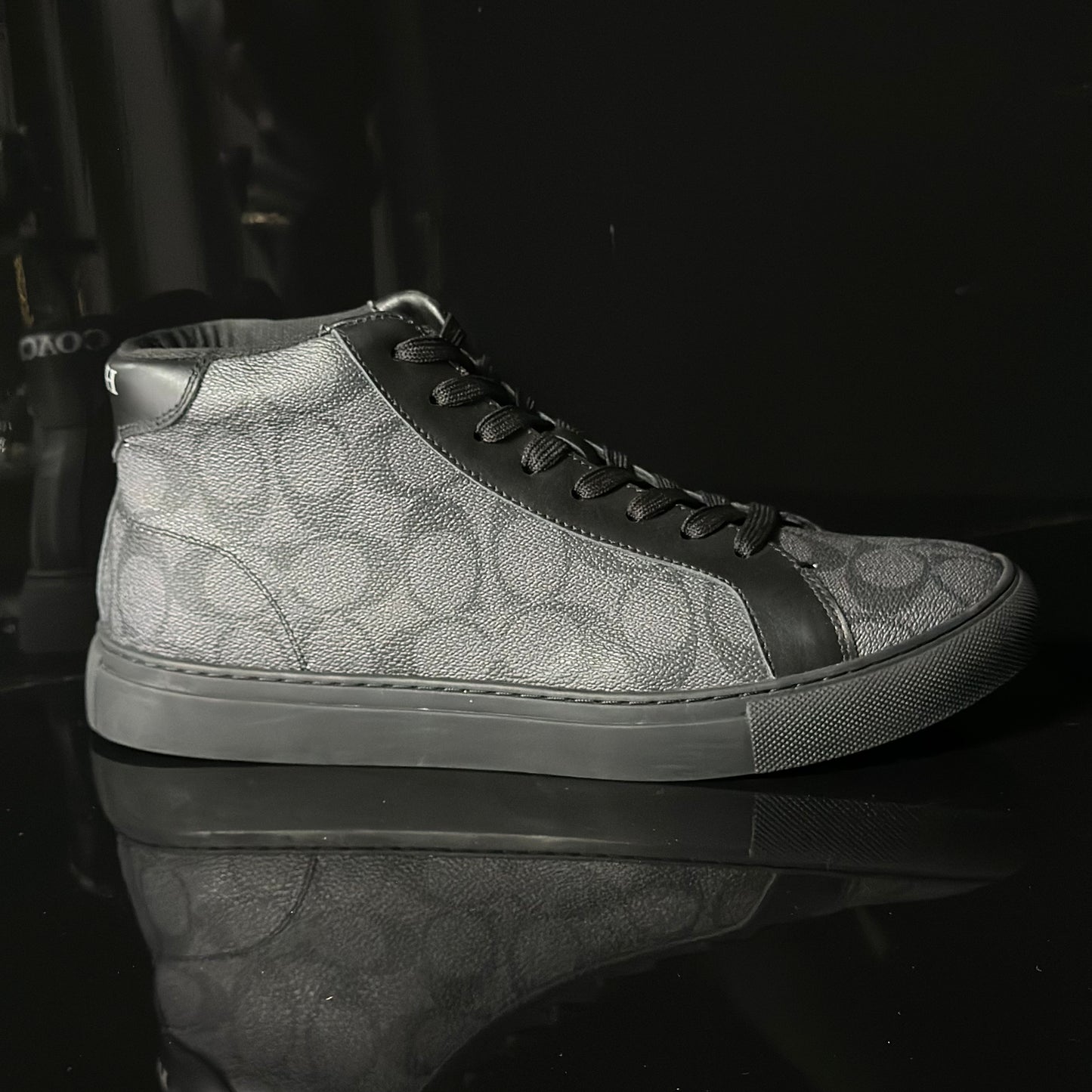 Coach bota negro (full set)