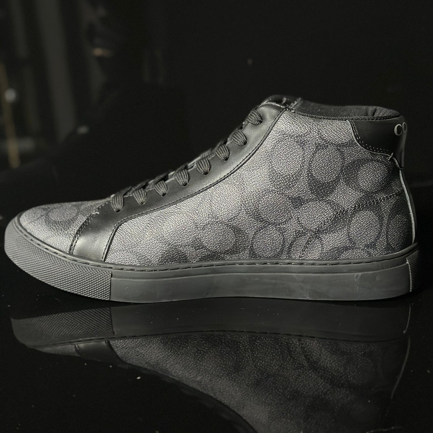 Coach bota negro (full set)